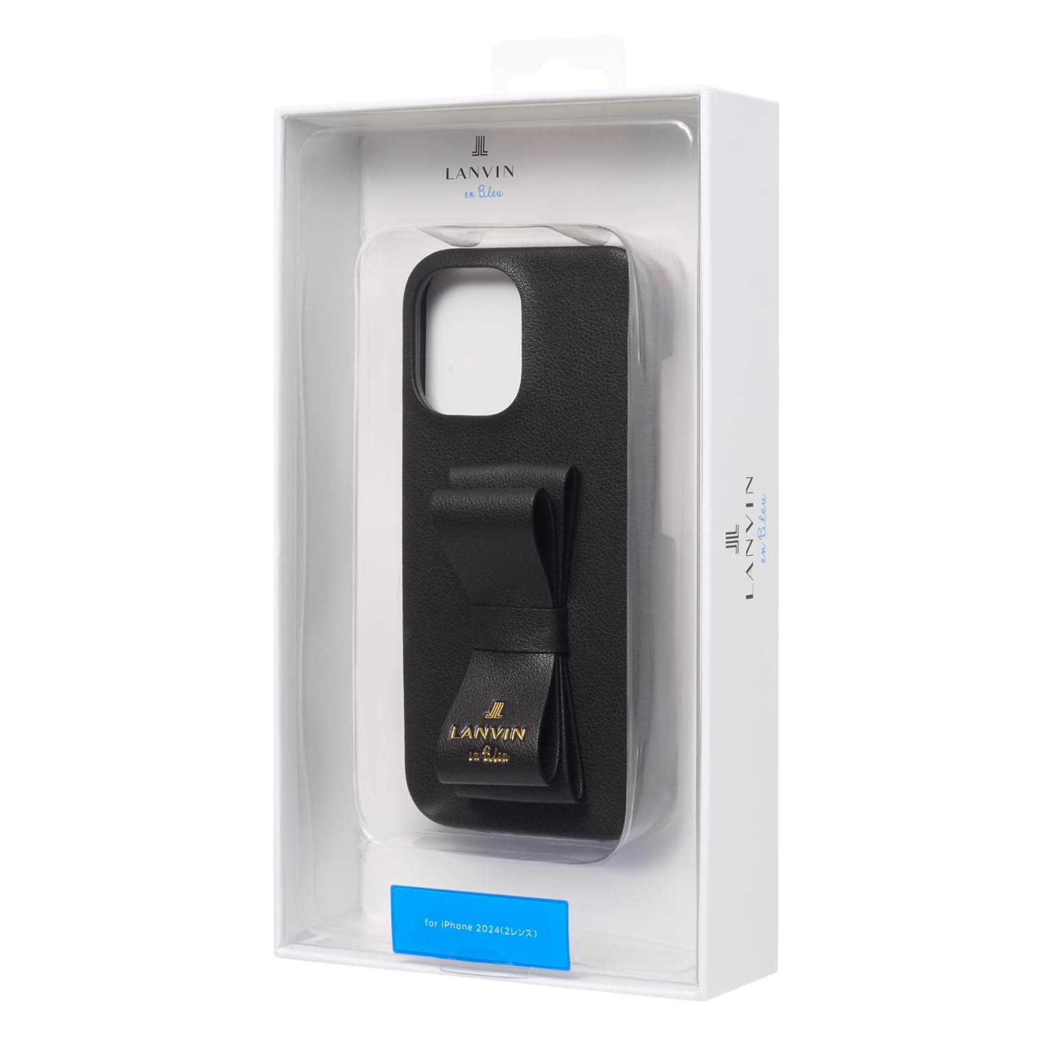 Amazon.co.jp: [LANVIN en Bleu] iPhone 16 スリムラップケース Slim
